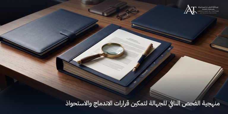 نموذج تقرير الفحص النافي للجهالة