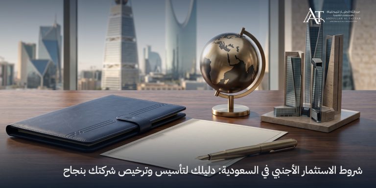 شروط الاستثمار الاجنبي بالسعودية