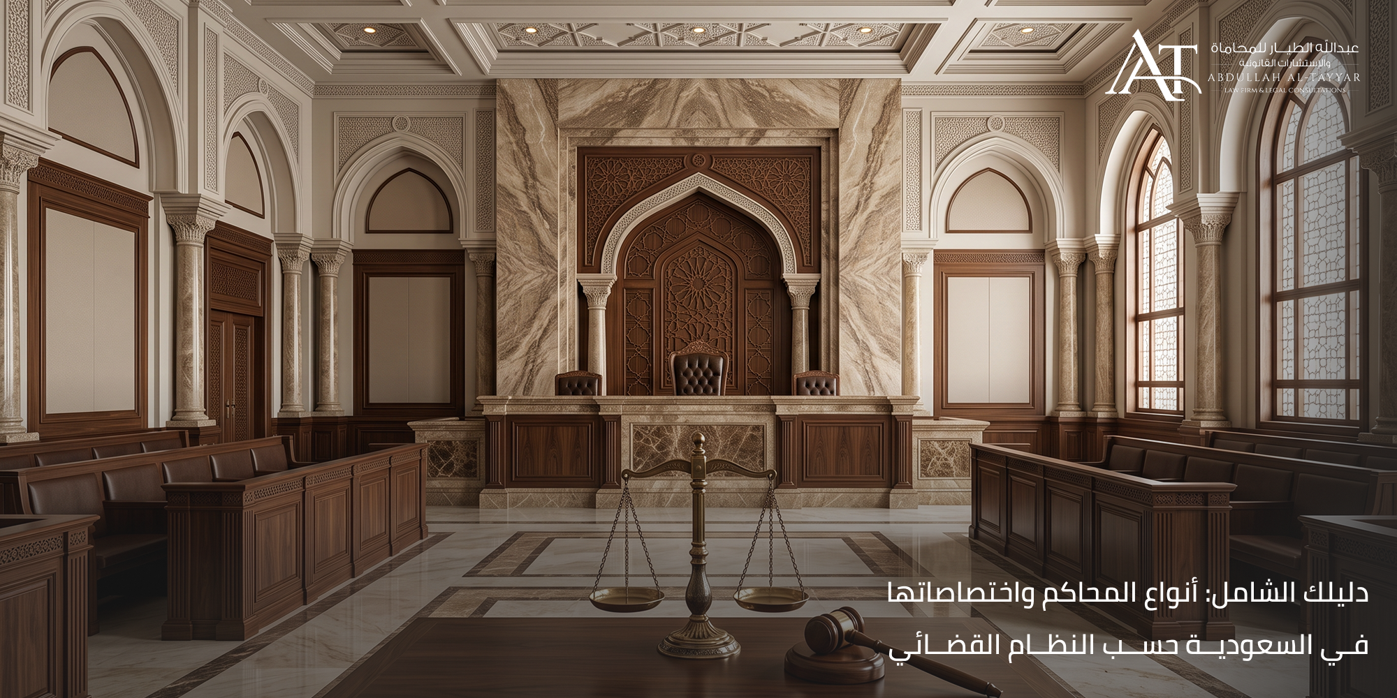 أنواع المحاكم واختصاصاتها في السعودية