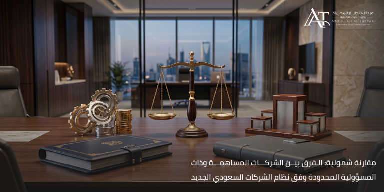 الفرق بين الشركة المساهمة وذات المسئولية المحدودة